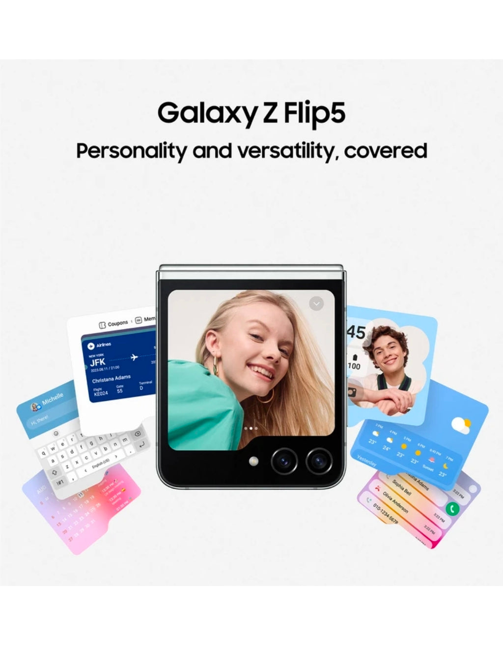 Samsung Galaxy Z Flip5
 (Mint, 256 GB) (8 GB RAM)