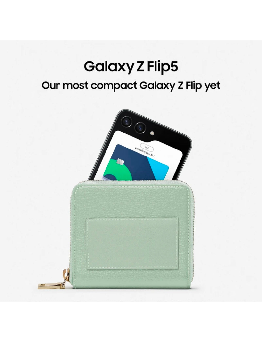 Samsung Galaxy Z Flip5
 (Mint, 256 GB) (8 GB RAM)